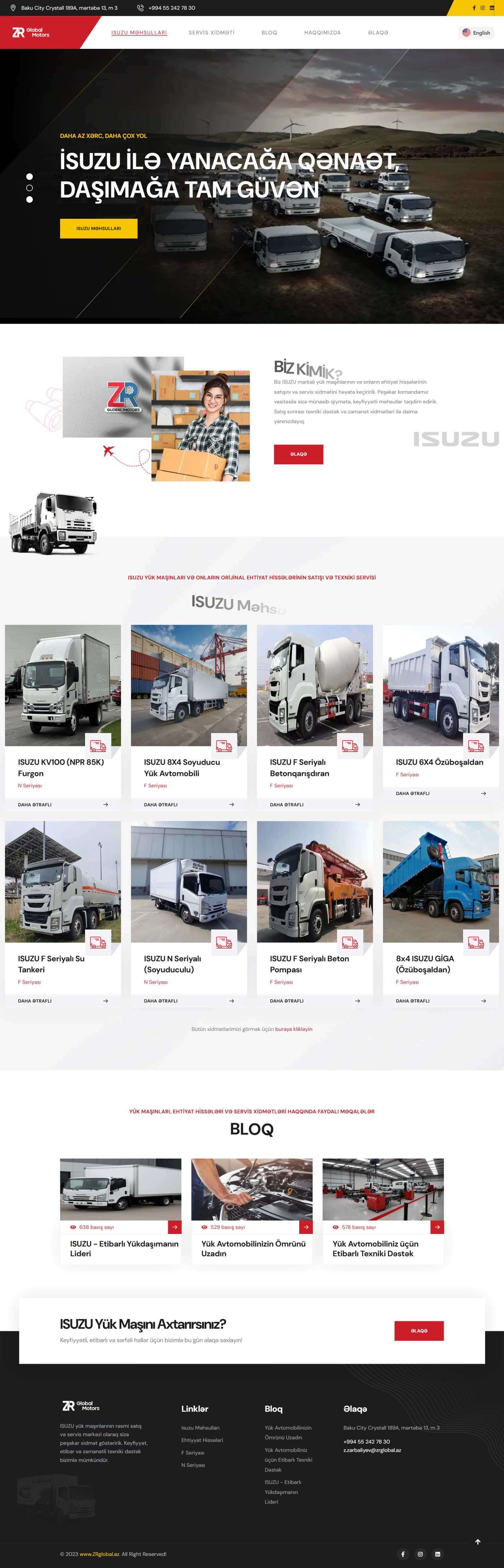 ZR Global Motors desktop-превью